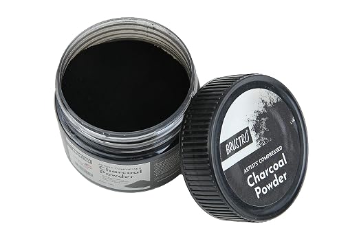 Brustro Artists' Compressed Charcoal Powder |100 ml