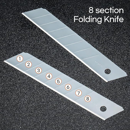 DORCO L601 Cutter - Professional Craft & Design Tool| Snap off blades (L601 - Heavy Duty (with 11 Blades))