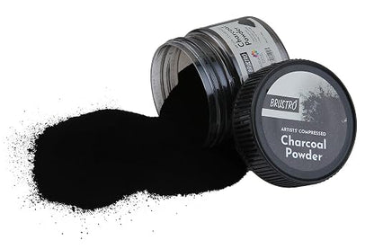 Brustro Artists' Compressed Charcoal Powder |100 ml