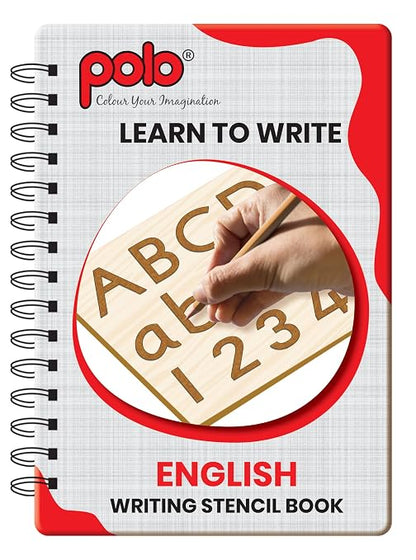 Polo Learn to Write Book English | Handwriting Practice Book for Kids