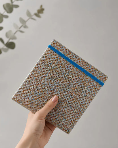 Potentate Deckle Edge Watercolor Hot press Handbook | 19 x 19 cm| 300GSM|Hot press