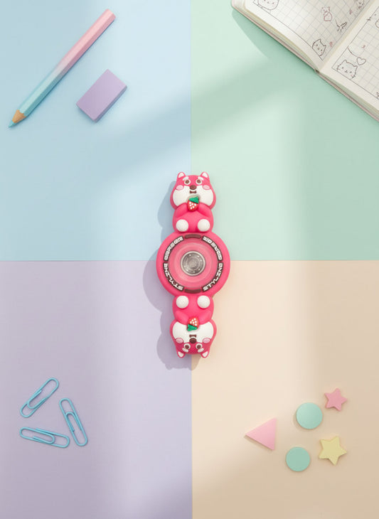 Strawberry Bear Spin Eraser