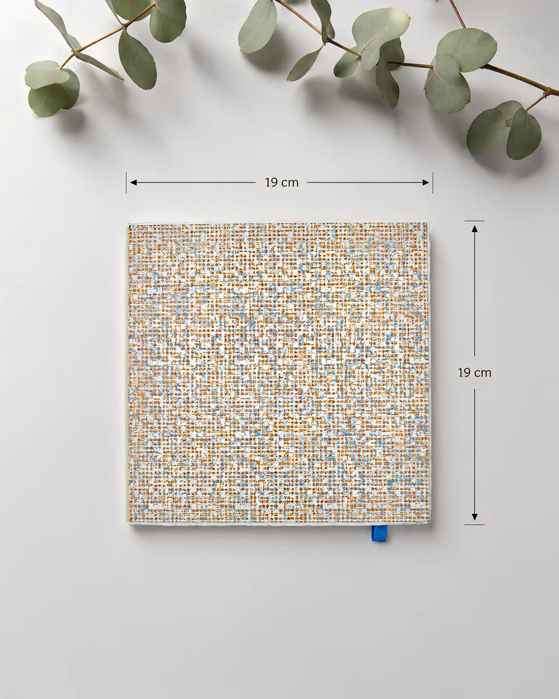 Potentate Deckle Edge Watercolor Hot press Handbook | 19 x 19 cm| 300GSM|Hot press