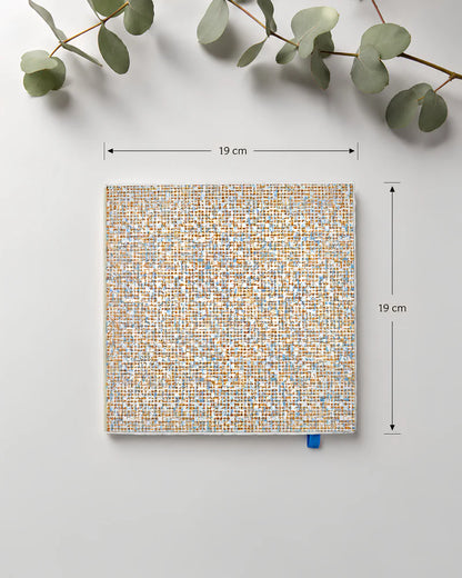 Potentate Deckle Edge Watercolor Hot press Handbook | 19 x 19 cm| 300GSM|Hot press