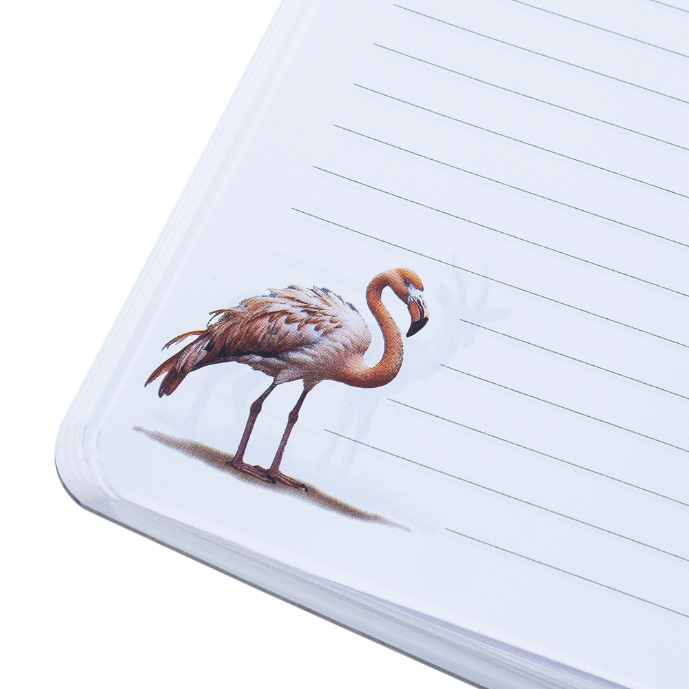 Nightingale Animal Notebook Flamingo