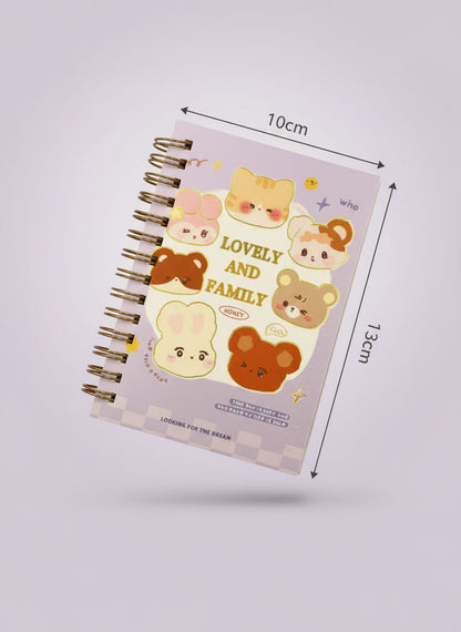 Kawaii Lovely and Family Notebook