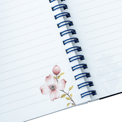 Nightingale Floral Notebook (A) – A6+