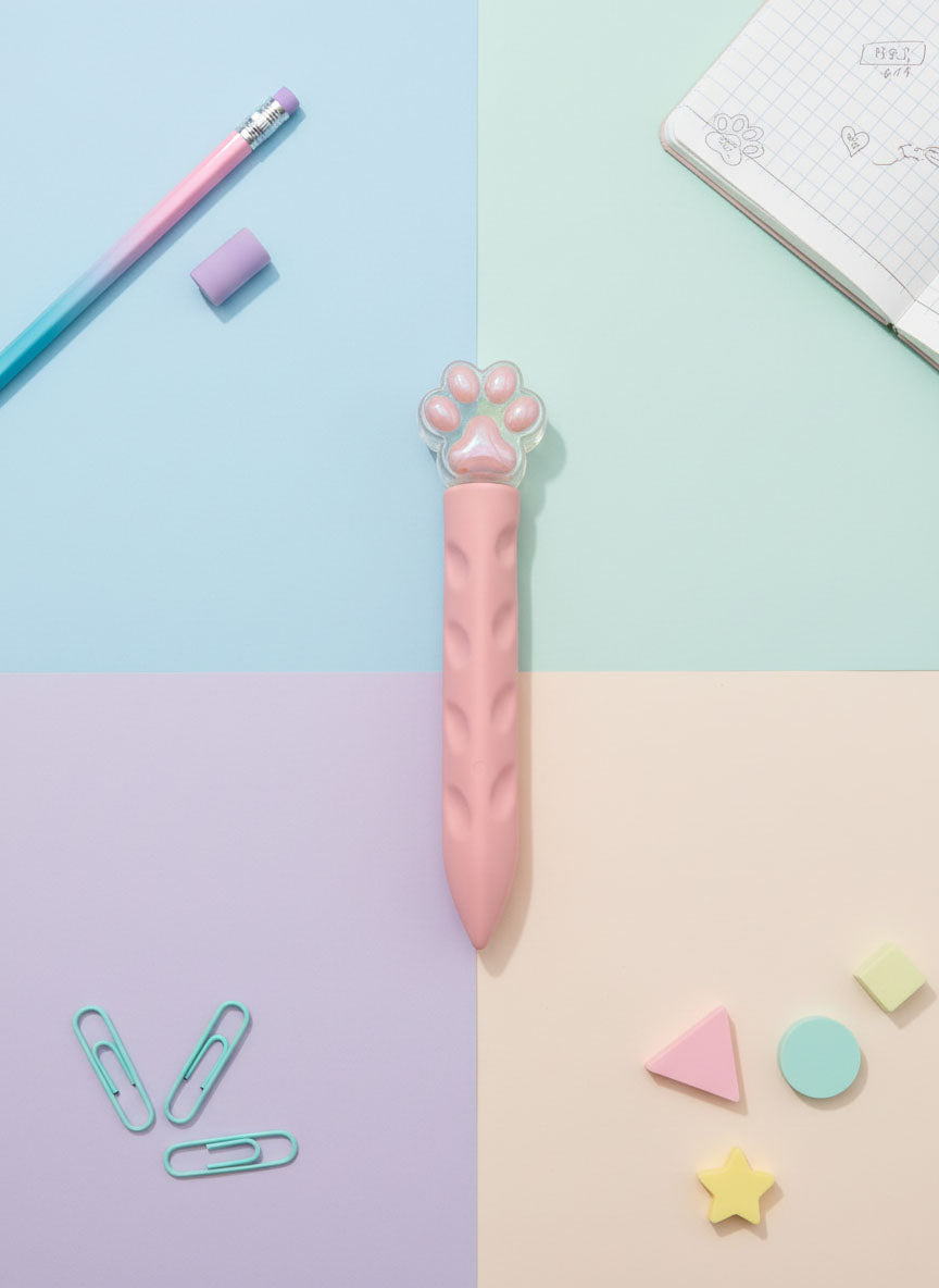 Kawaii Cat Paw Stick Eraser