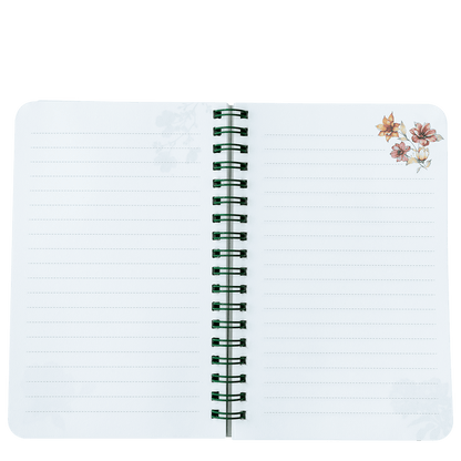 Nightingale Floral Notebook (C) – A6+