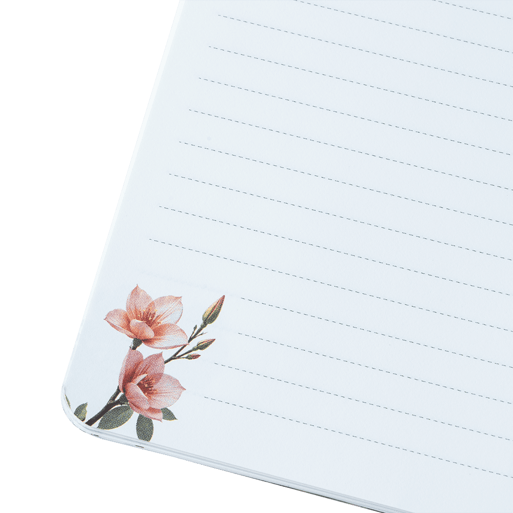 Nightingale Floral Notebook (A) – A6+