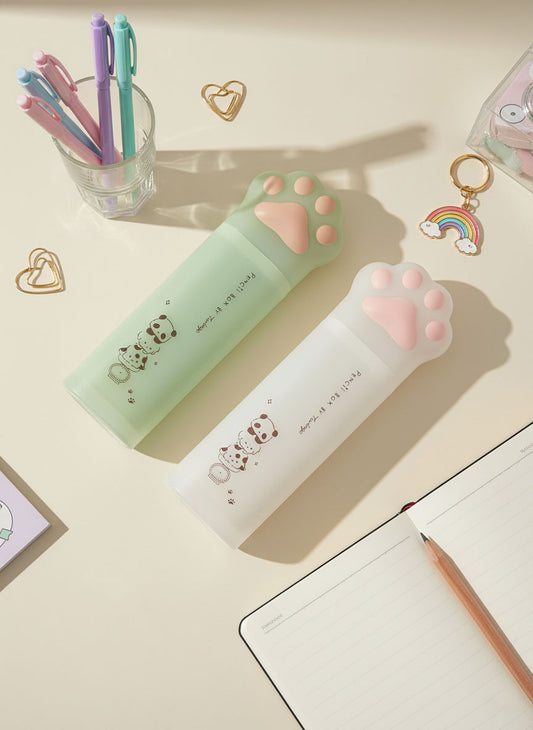 Kawaii Pencil Case - Paw Theme