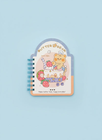 Kawaii Butter Bear Notebook