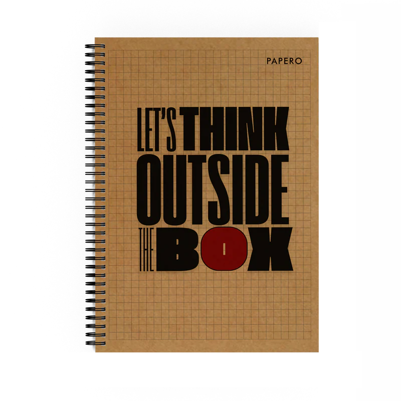 A4 Square Grid Notebook