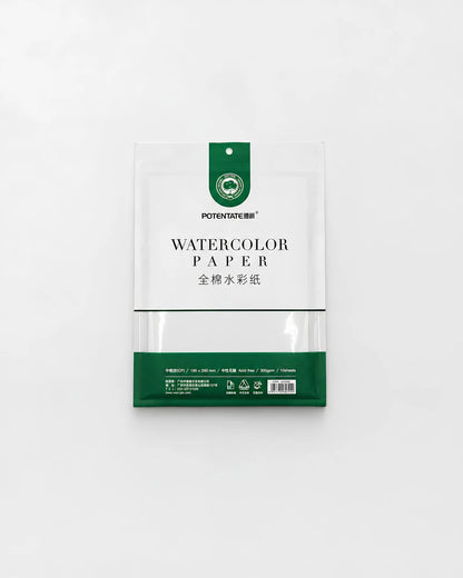 Potentate Watercolor Paper-10 Sheets |300 GSM