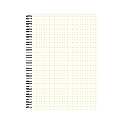 Transparent Square Grid Notebook