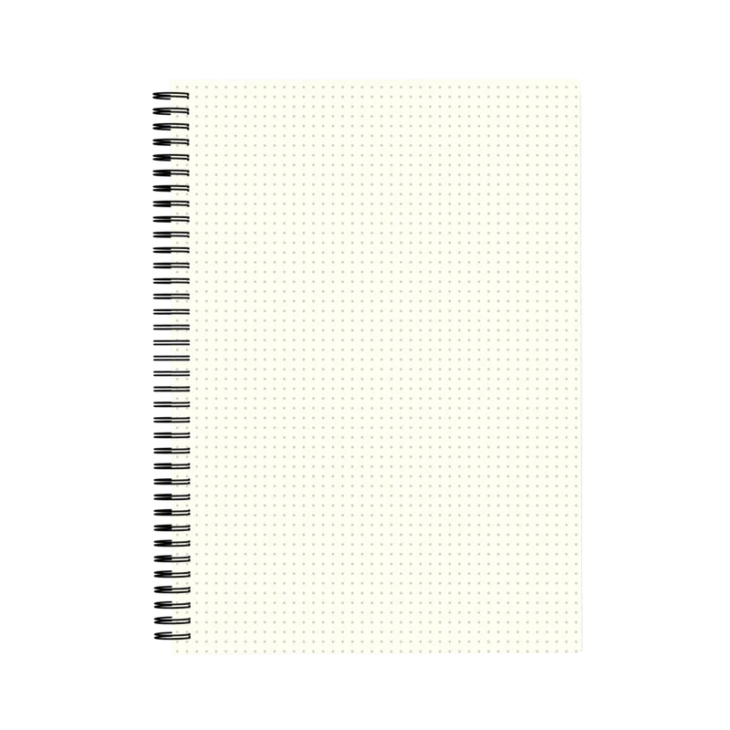 Transparent Square Grid Notebook