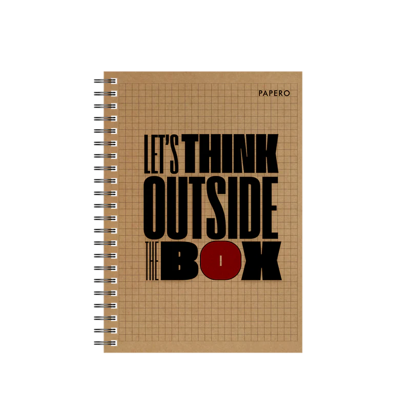 A5 Square Grid Notebook