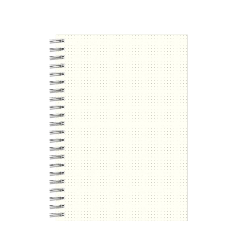 Transparent Dot Grid Notebook A4|A5|A6