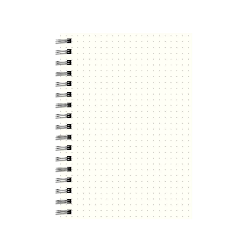 Transparent Dot Grid Notebook A4|A5|A6
