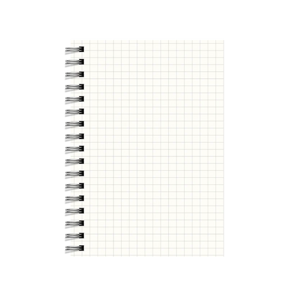 Transparent Square Grid Notebook