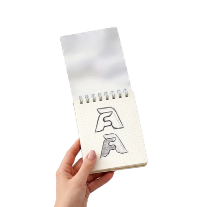 Transparent A7 Dot Grid Notebook
