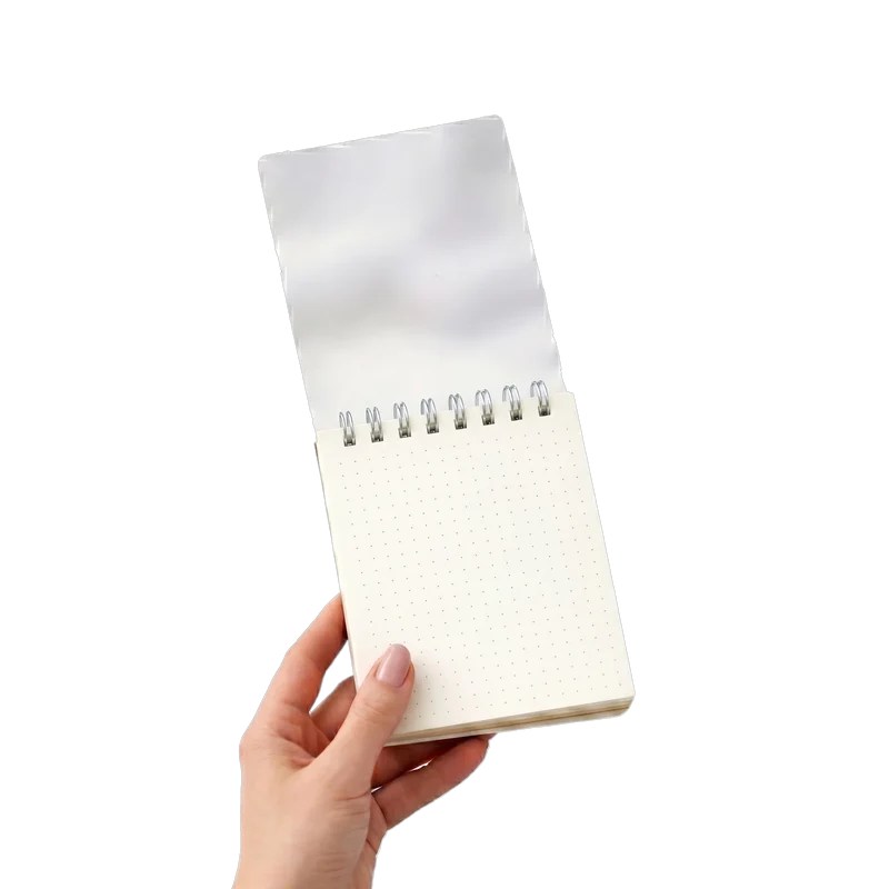 Transparent A7 Dot Grid Notebook