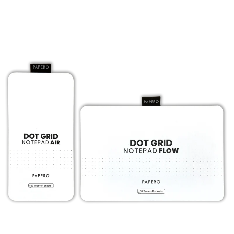Dot Grid Notepad Air & Flow Combo