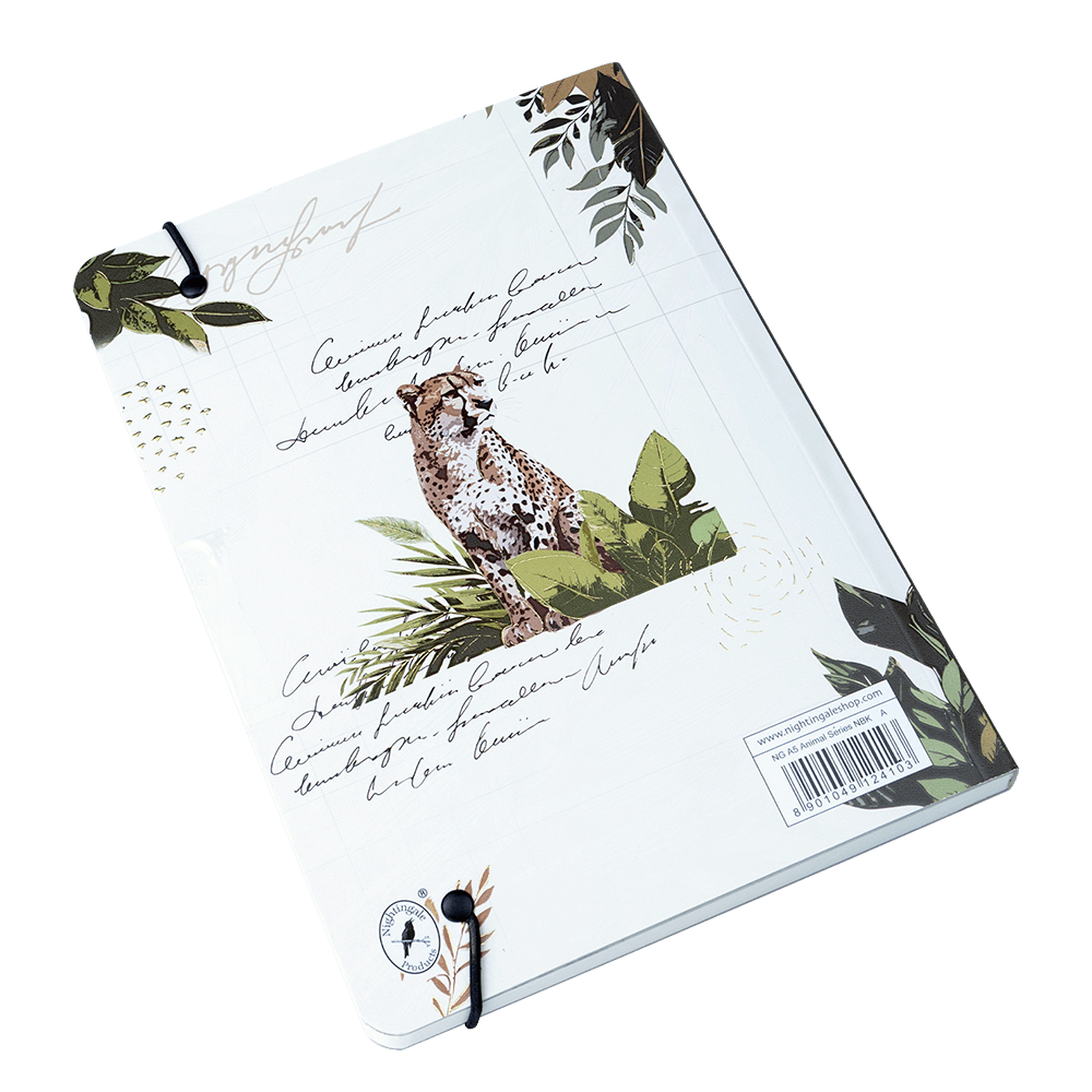 Nightingale Animal Notebook Tiger