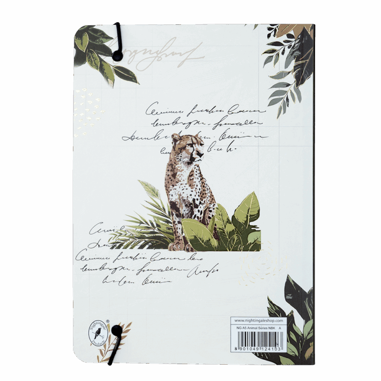 Nightingale Animal Notebook Tiger
