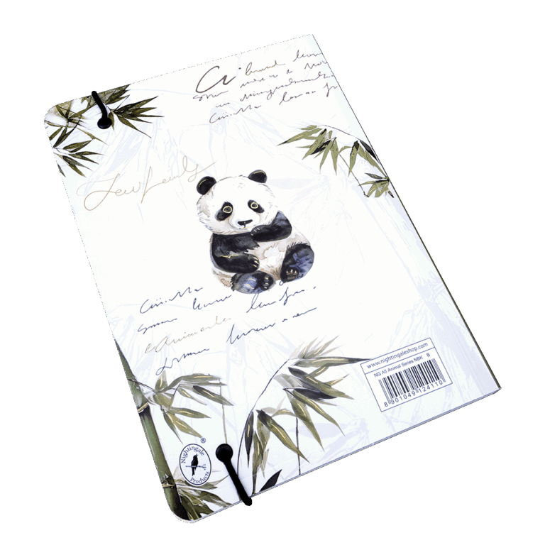 Nightingale Animal Notebook Panda