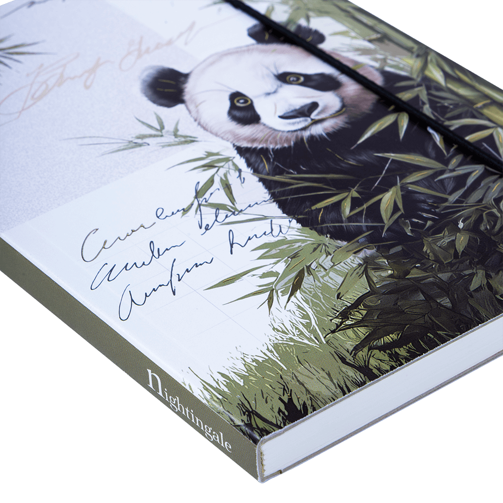 Nightingale Animal Notebook Panda