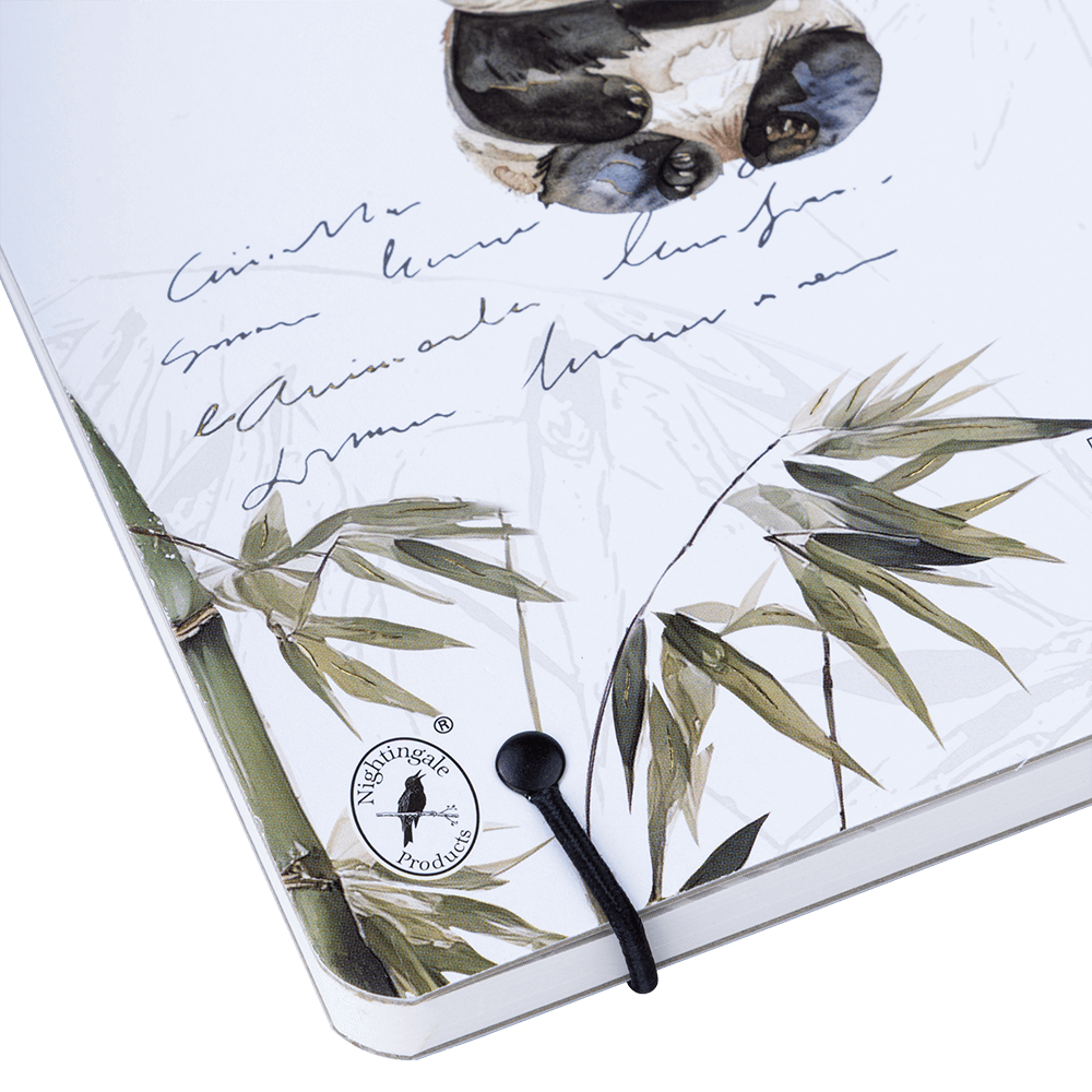 Nightingale Animal Notebook Panda