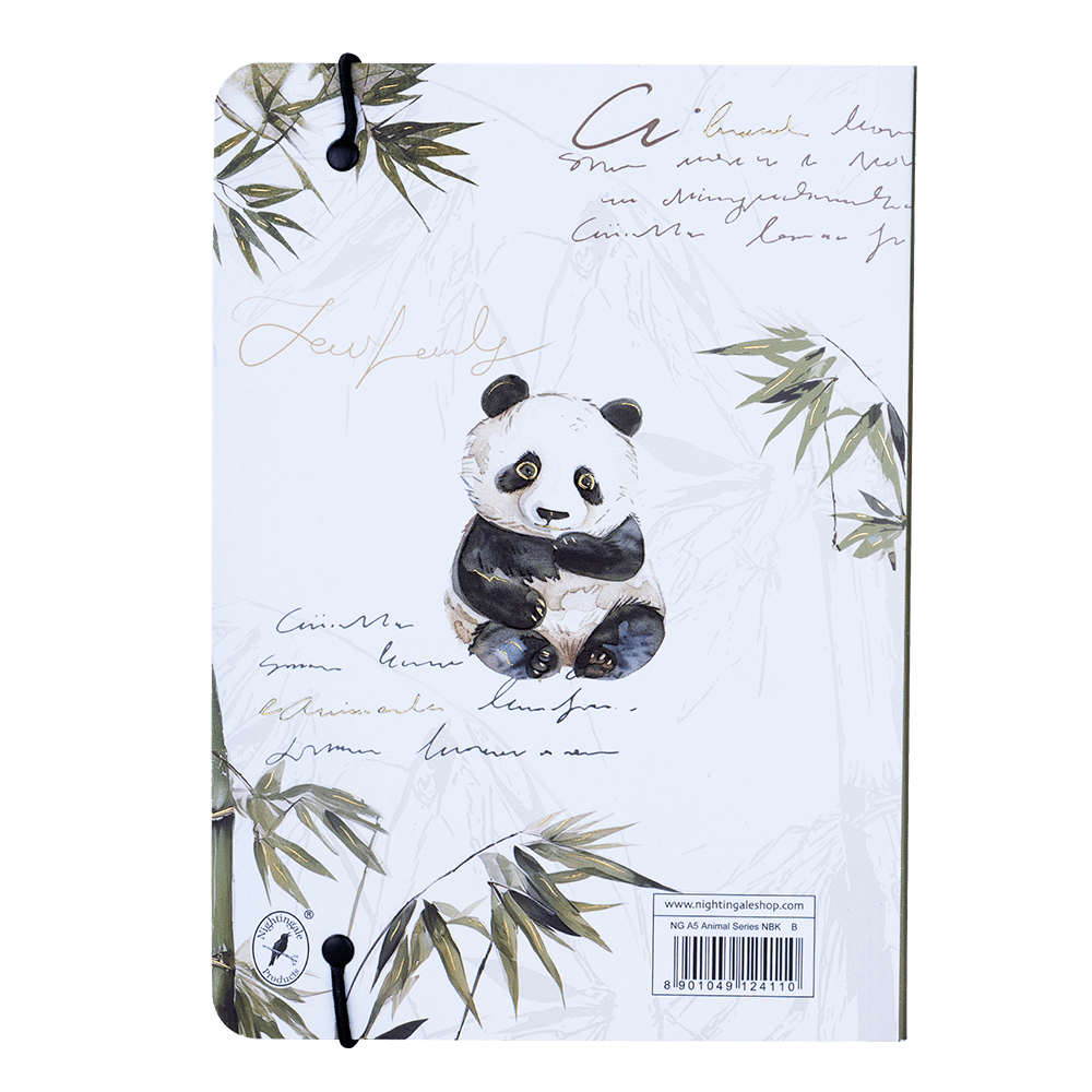 Nightingale Animal Notebook Panda