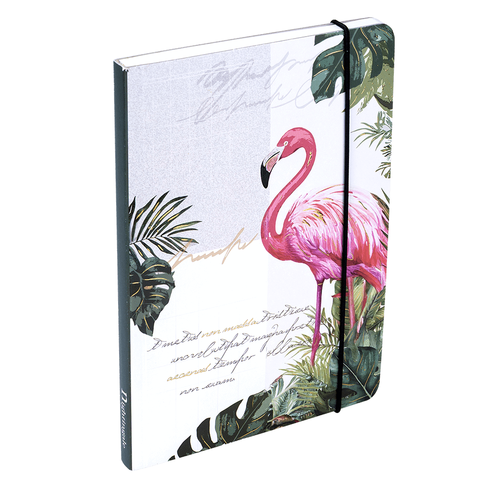 Nightingale Animal Notebook Flamingo