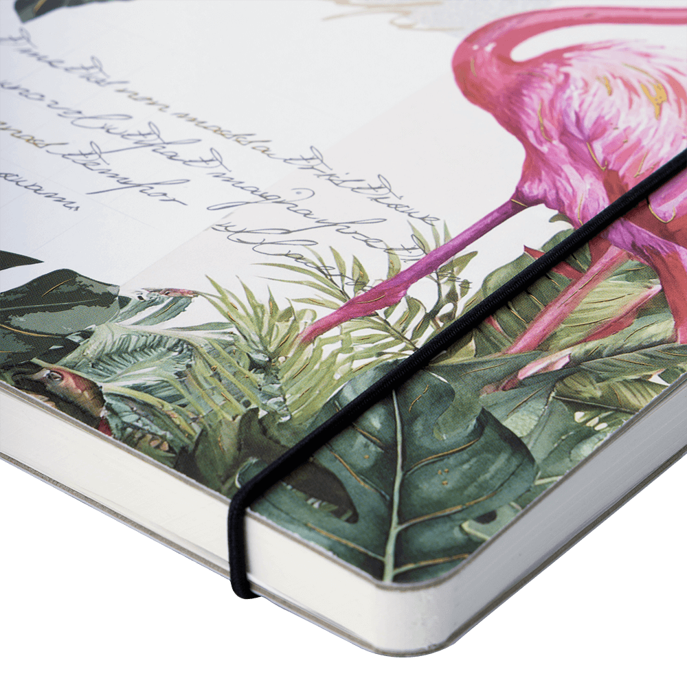 Nightingale Animal Notebook Flamingo