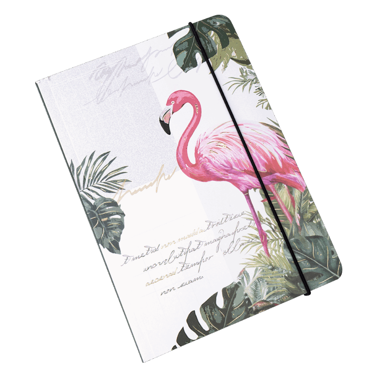 Nightingale Animal Notebook Flamingo