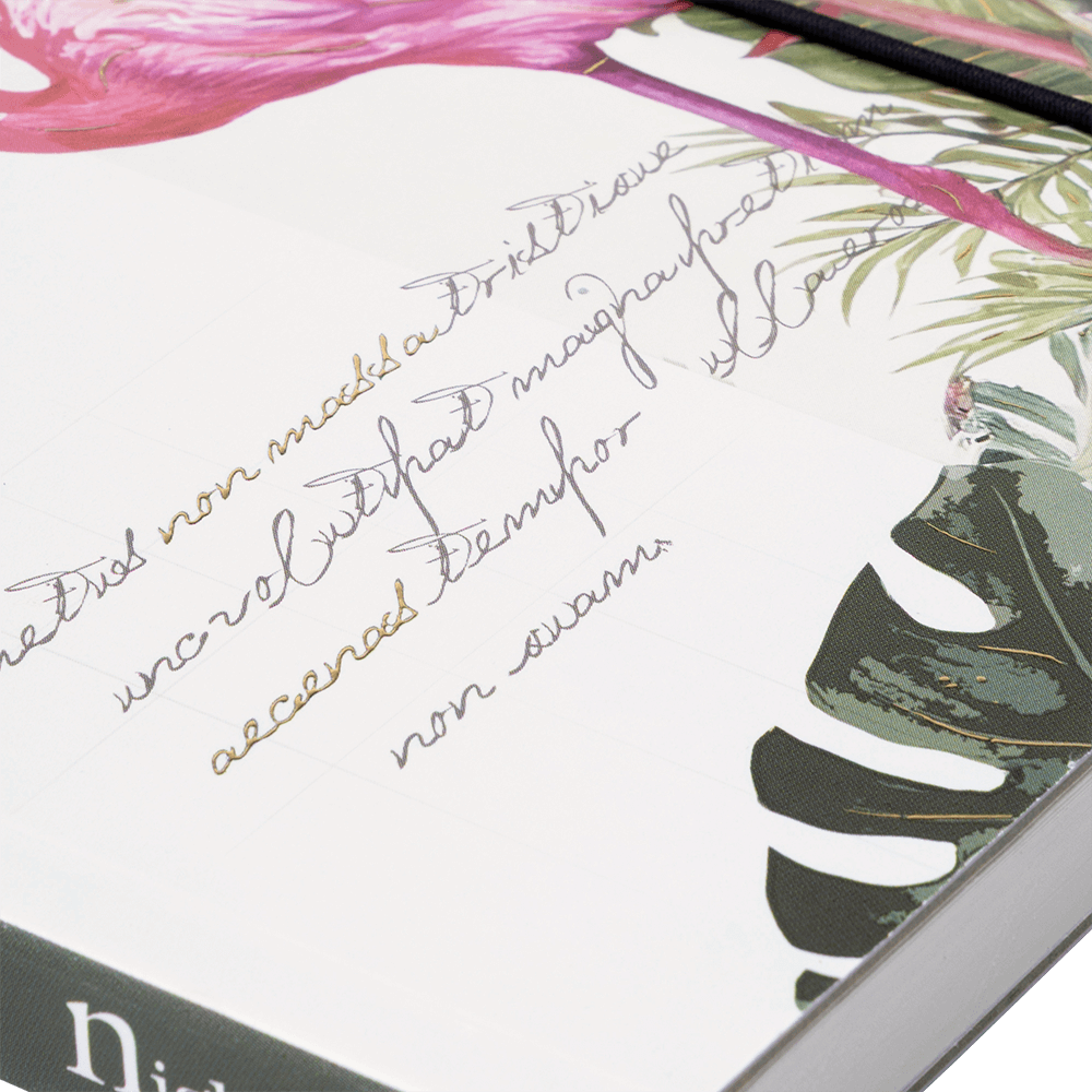 Nightingale Animal Notebook Flamingo