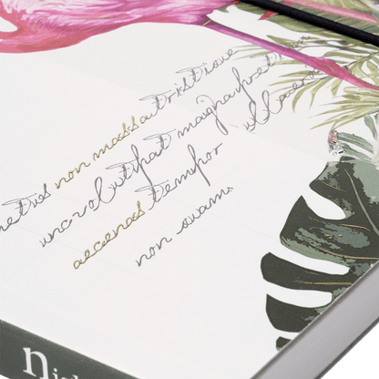 Nightingale Animal Notebook Flamingo