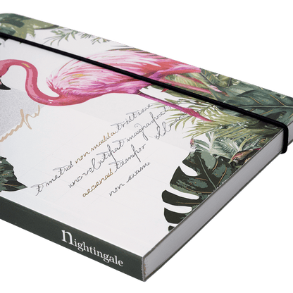 Nightingale Animal Notebook Flamingo