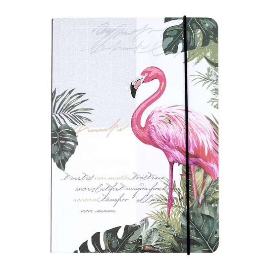 Nightingale Animal Notebook Flamingo