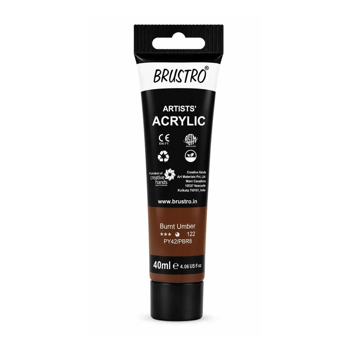 Brustro Arists' Acrylic 40ml(42 Shades Available)
