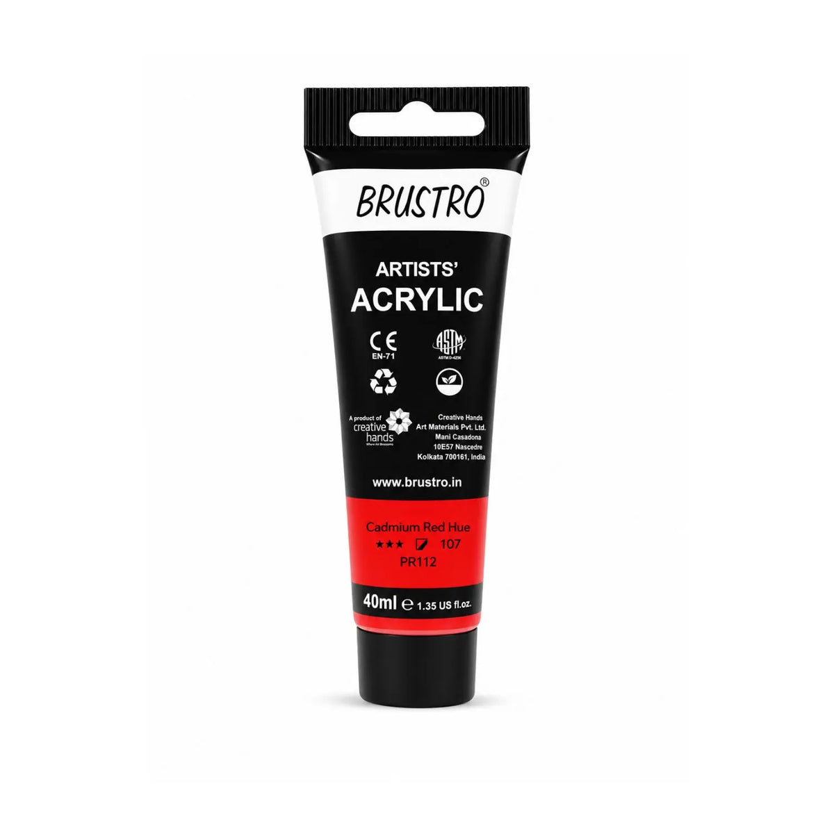 Brustro Arists' Acrylic 40ml(42 Shades Available)