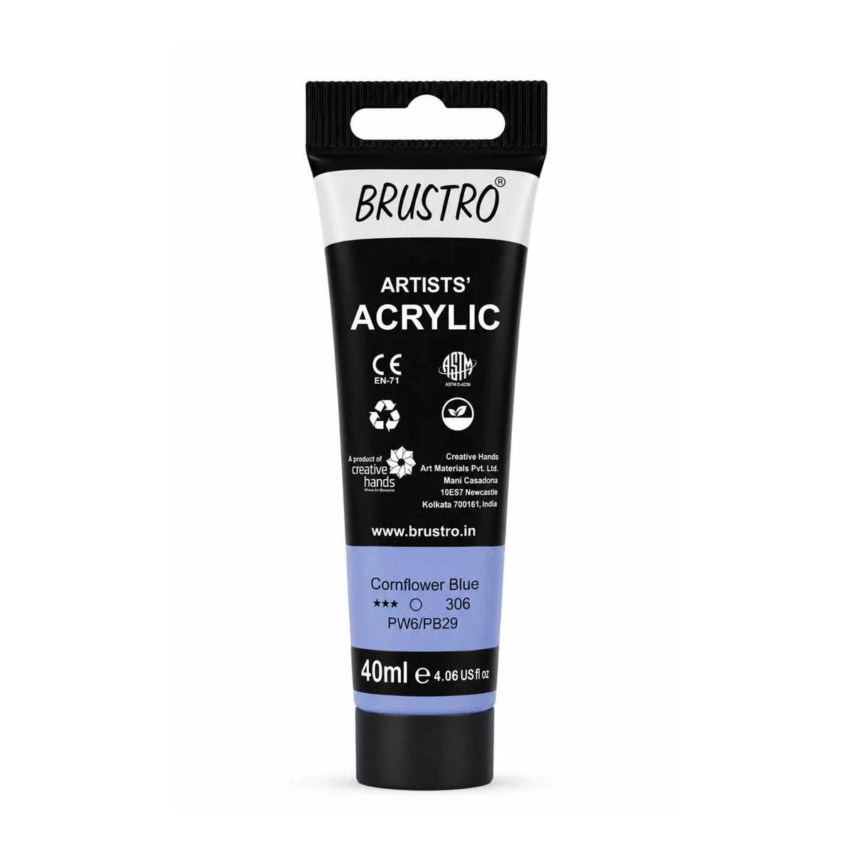 Brustro Arists' Acrylic 40ml(42 Shades Available)