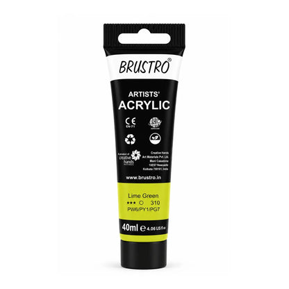 Brustro Arists' Acrylic 40ml(42 Shades Available)