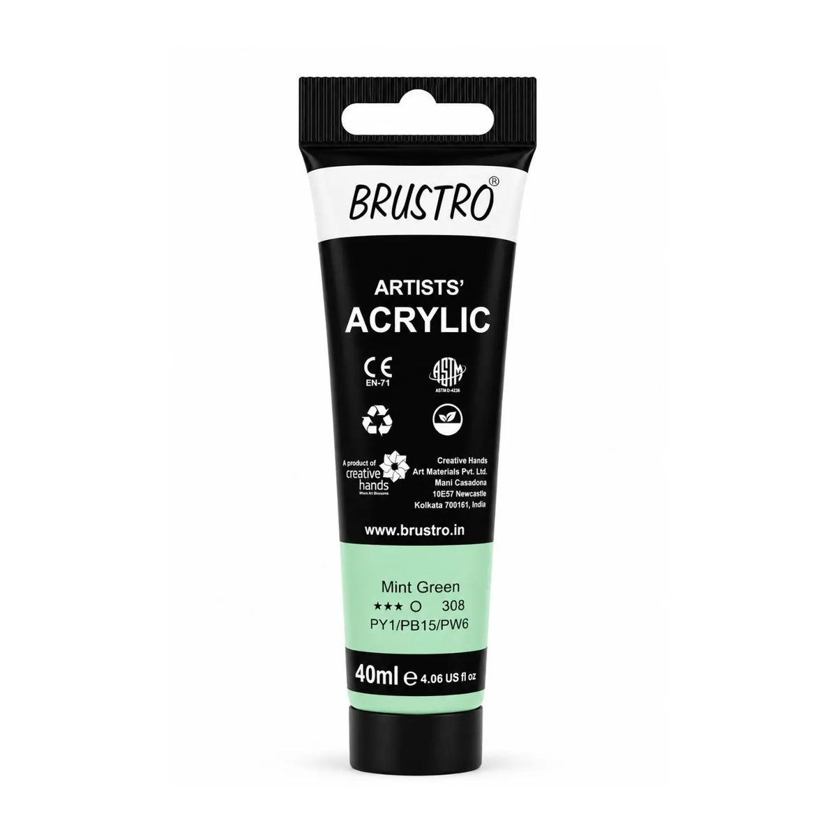 Brustro Arists' Acrylic 40ml(42 Shades Available)
