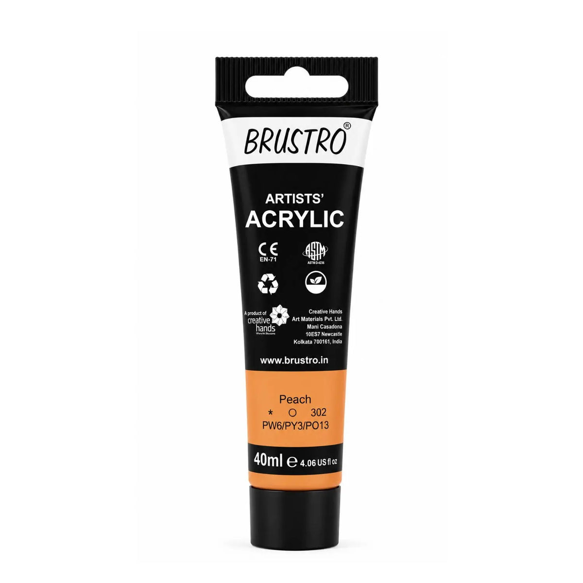 Brustro Arists' Acrylic 40ml(42 Shades Available)