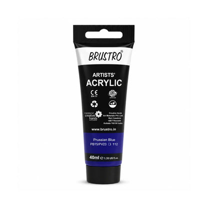 Brustro Arists' Acrylic 40ml(42 Shades Available)