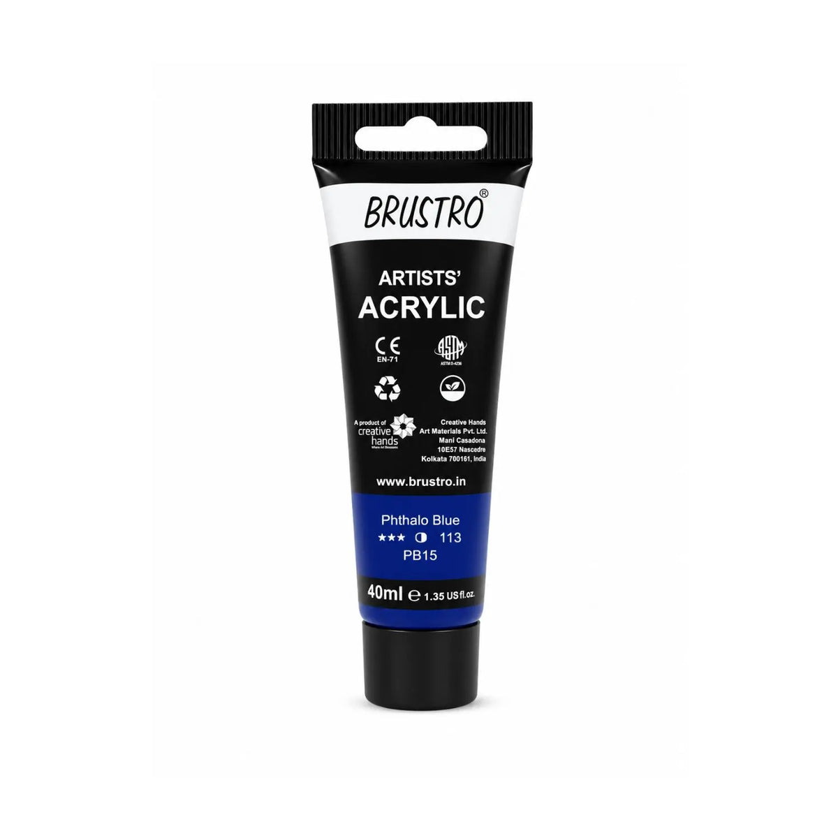 Brustro Arists' Acrylic 40ml(42 Shades Available)