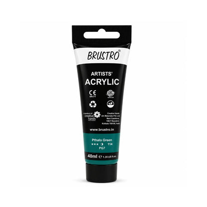 Brustro Arists' Acrylic 40ml(42 Shades Available)