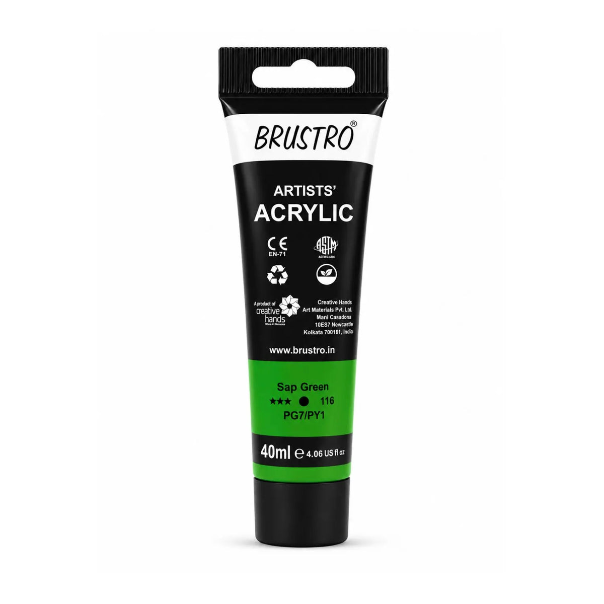 Brustro Arists' Acrylic 40ml(42 Shades Available)